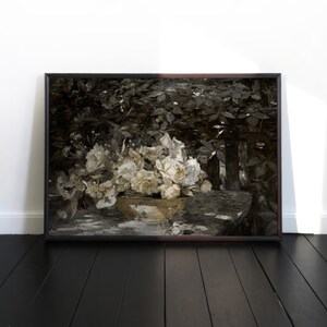VINTAGE WALL ART - Framed Floral Decor