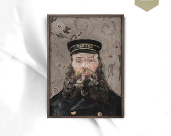 ゴッホ「郵便配達人」ジョセフ・ルーラン 1888年 ヴィンテージ展覧会