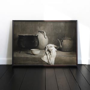 VINTAGE KITCHEN ART - Antique Still Life Decor