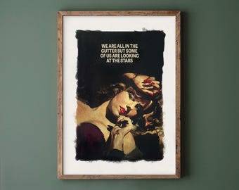 Connor Brothers Poster: Funny Quote Pop Art - Eclectic Home Decor