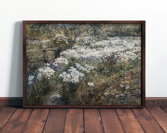 VINTAGE FRAMED ART - French Country Flowers