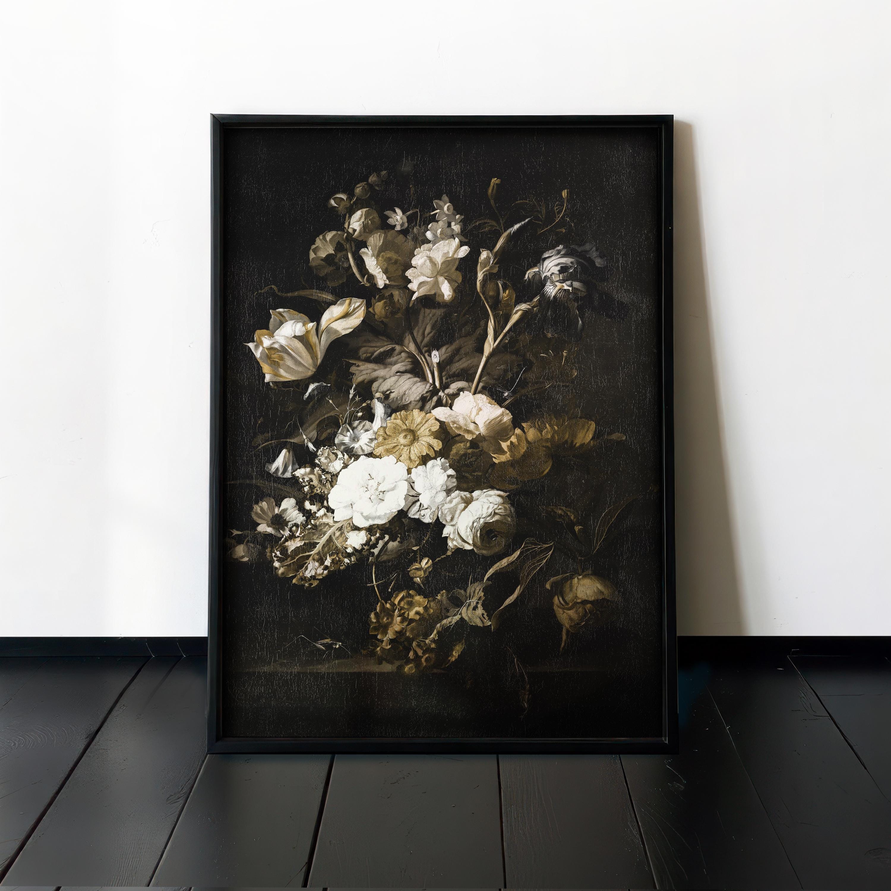 Antique Rose Wall Arrangement ウォールアート ANTIQUE ROSE ART - Framed Wall Decor - Etsy