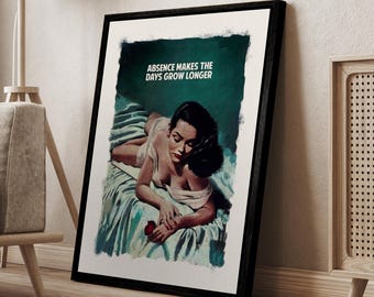 Connor Brothers Framed Pop Art Poster: Funny Quote Retro Wall Decor