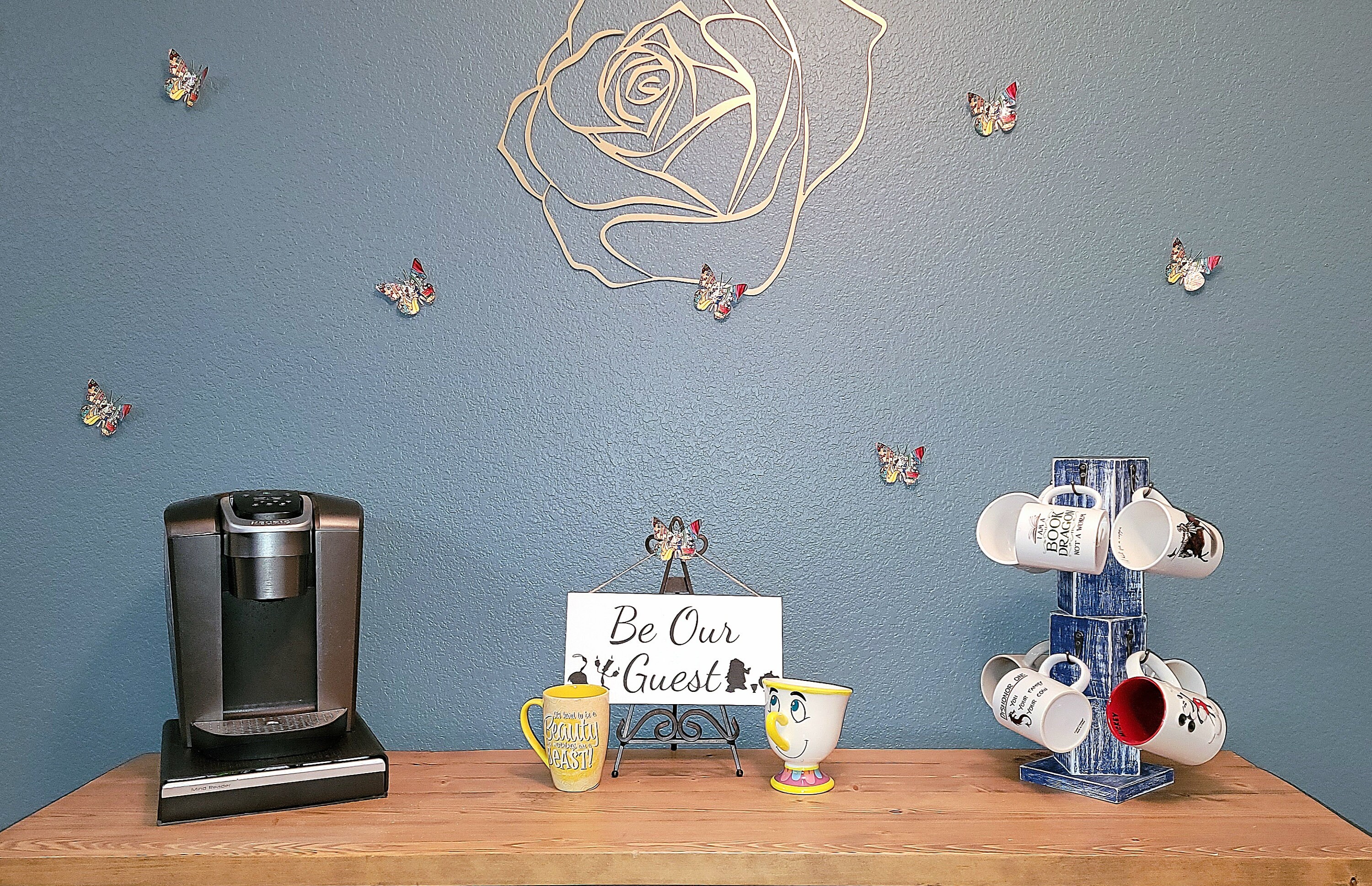 Coffee Bar Mug Holder Etsy