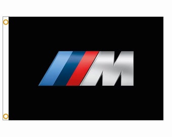 BMW M4 Garage Banner for Workshop Black msport office or showroom 