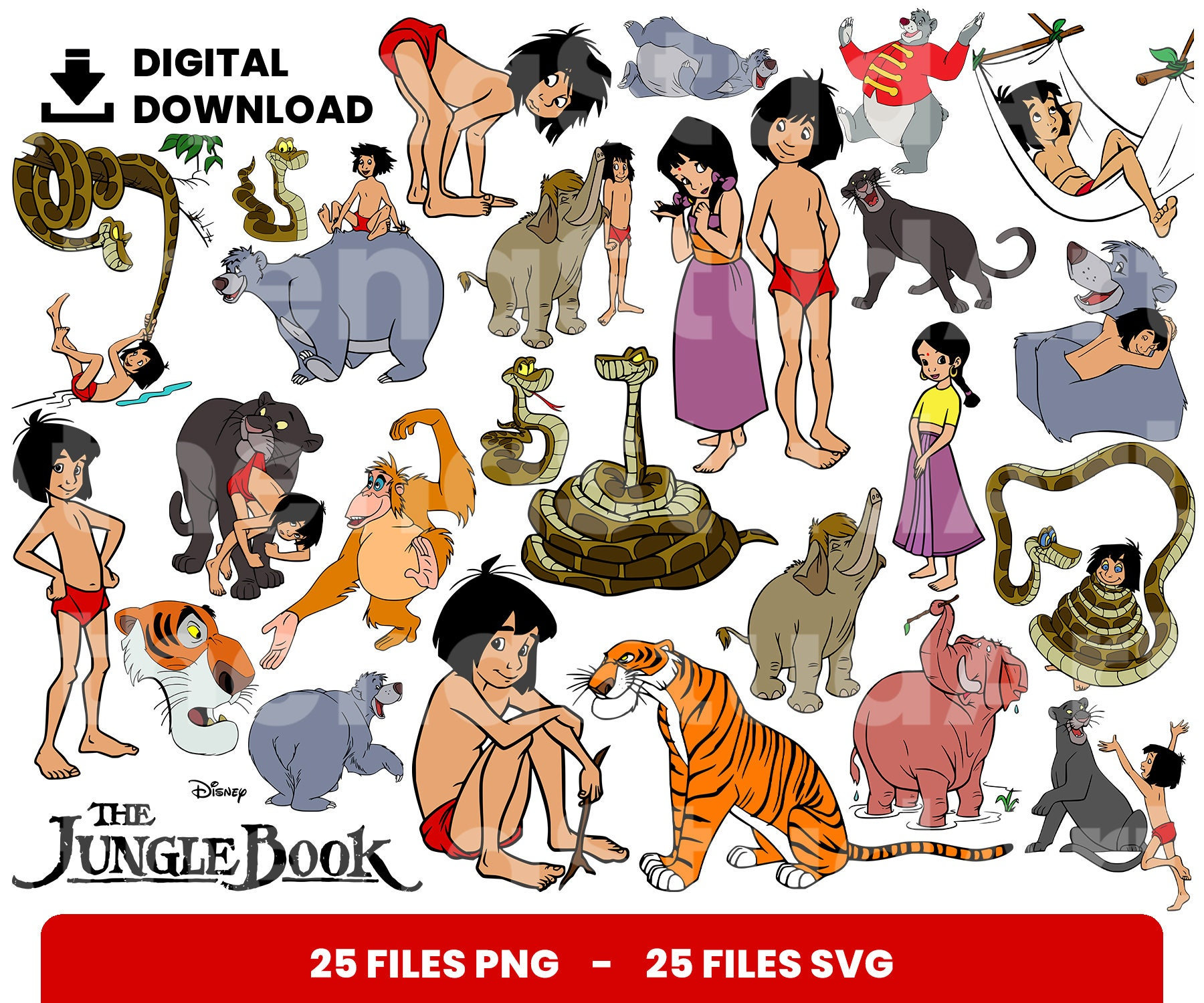 25 Clipart the Jungle Book Svg Movie Digital Download - Etsy Australia 25 Clipart the Jungle Book Svg Movie Digital Download - Etsy Australia