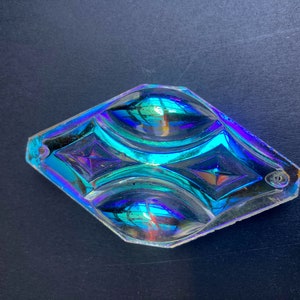 Vintage Art Deco Aurora Borealis Crystal Prism