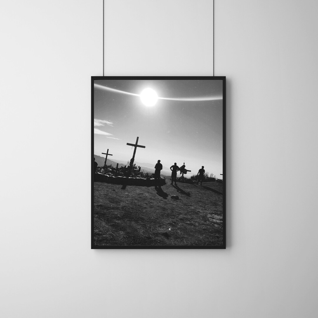 Christian Printable Wall Art | Black and White Photography Instant ...