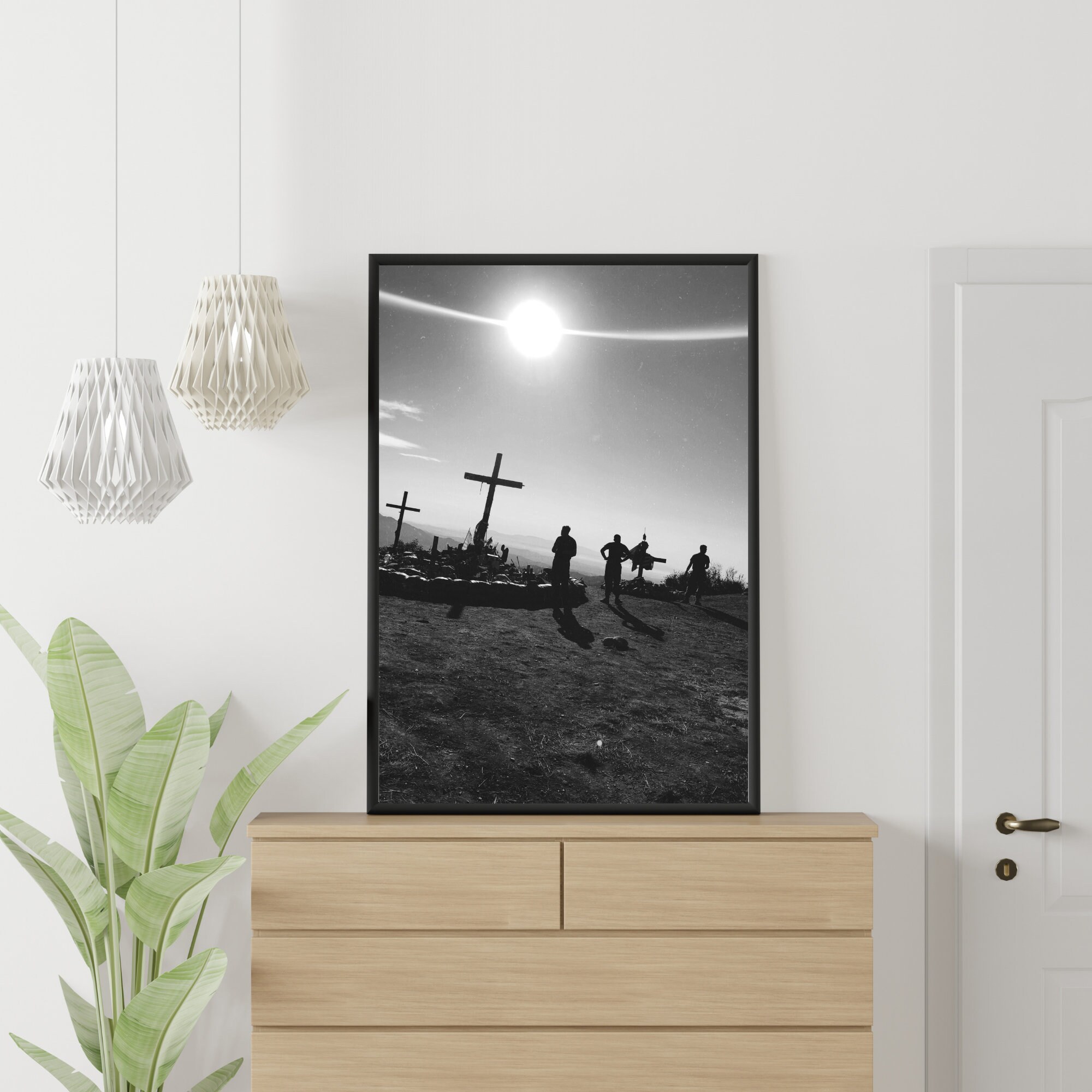 Christian Printable Wall Art | Black and White Photography Instant ...