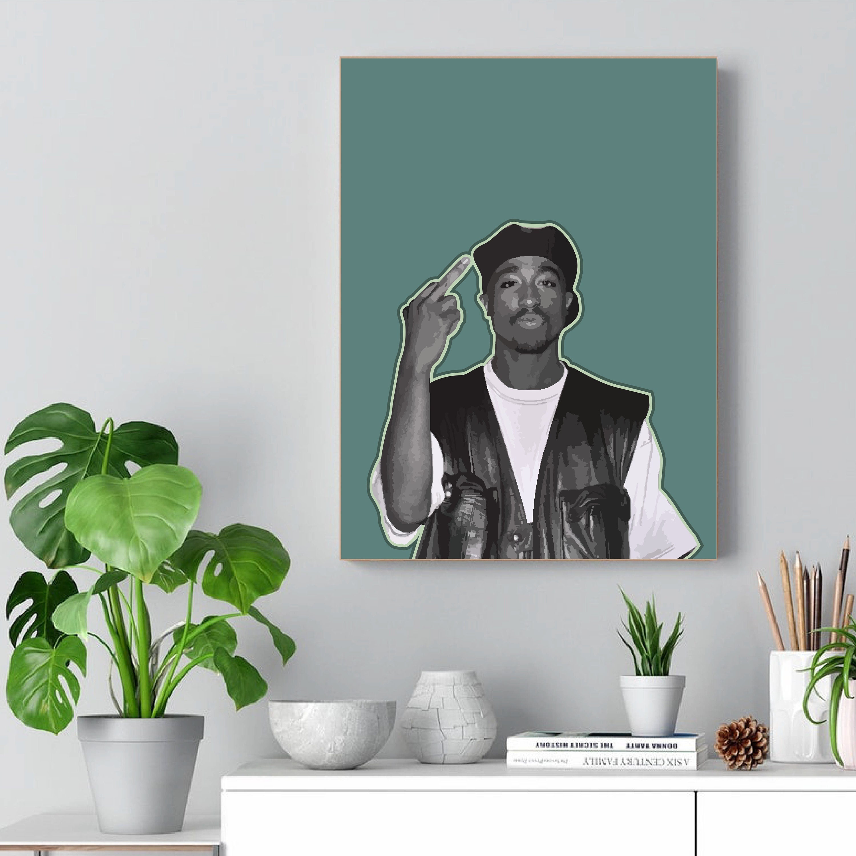 Tupac III West Coast Thug Life Poster Art Wall Art - Etsy