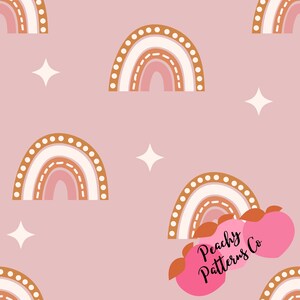 Rainbow Fabrics seamless design, fabric seamless design, Groovy prints, retro fabric patters, seamless digital file, retro