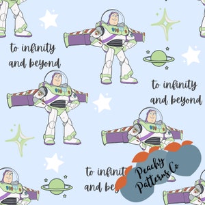 Buzz Toy Story seamless design, fabric seamless design, Buzz fabric prints, fabric patterns, seamless digital file, retro seamless