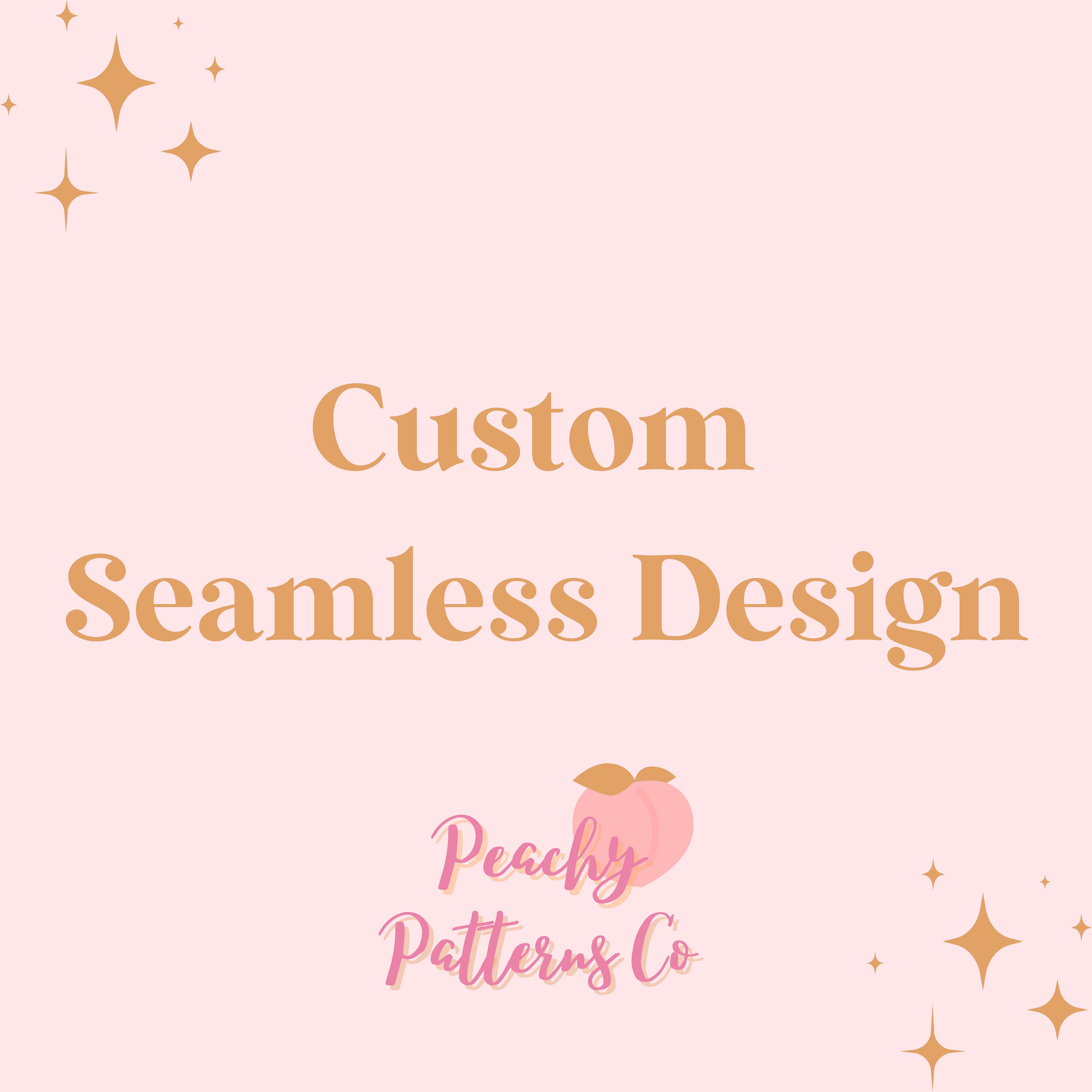 Custom Seamless Digital File, Custom Art, Digital Seamless Design - Etsy