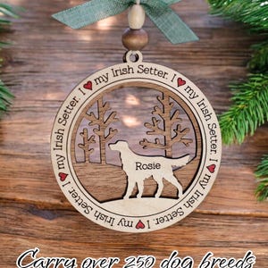 Custom Dog Breed Name Keepsake - Unique Gift for Pet Owners and Dog Lovers