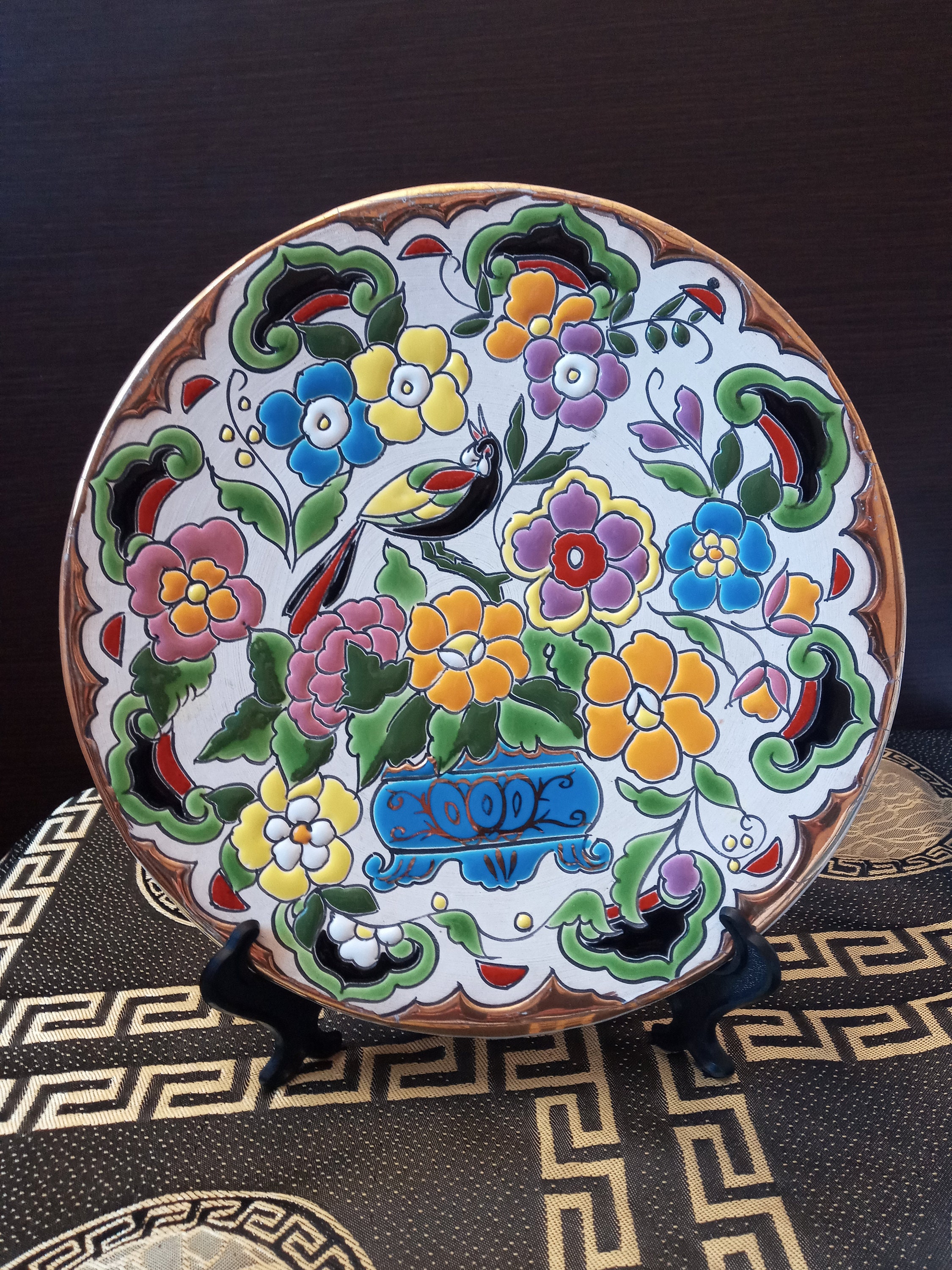 Andalusian Ceramic Plate - Etsy