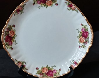 Vassoio per dolci ,Royal Albert "Old Country Roses" England