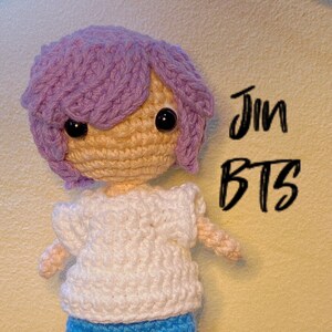 BTS amigurumi crochet Jun crochet pattern