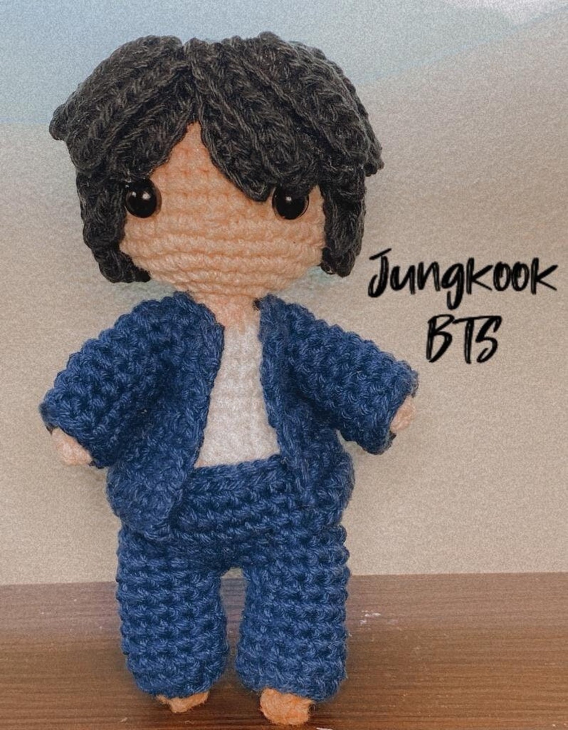 BTS amigurumi crochet Jungkook crochet pattern Etsy.de