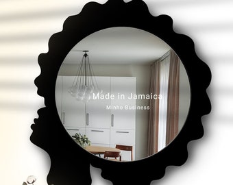 Handmade Afro Mirror