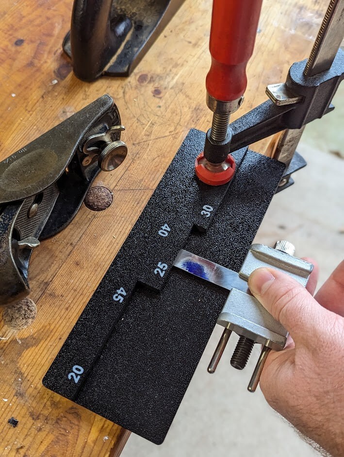 Lie Nielsen Plane and Chisel Sharpening Guide Etsy Canada