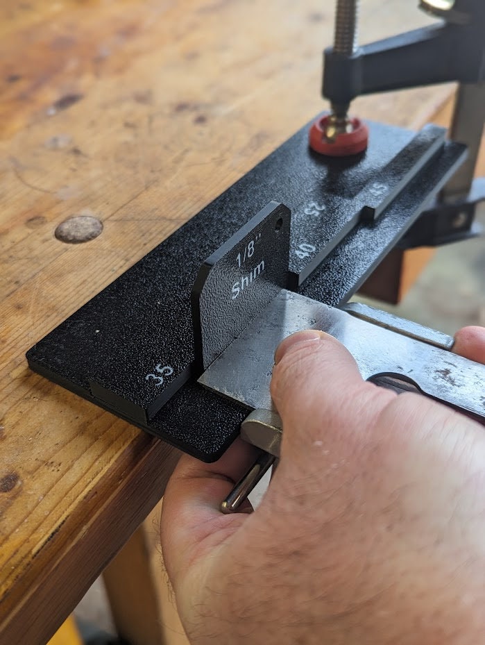 Lie Nielsen Plane and Chisel Sharpening Guide Etsy Canada