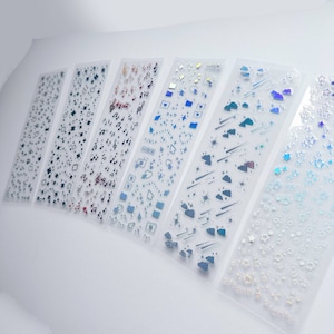 Kpop Polco Deco Stickers "silver Clear" Sticker - 1 PC | Kawaii Cute ...