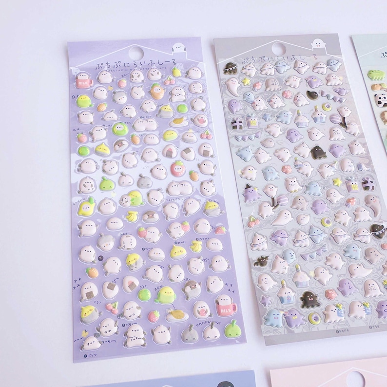 KPop Polco Deco Stickers "3D Puffy" Sticker - 1 PC | cute kawaii toploader decal korean japanese journaling scrapbooking