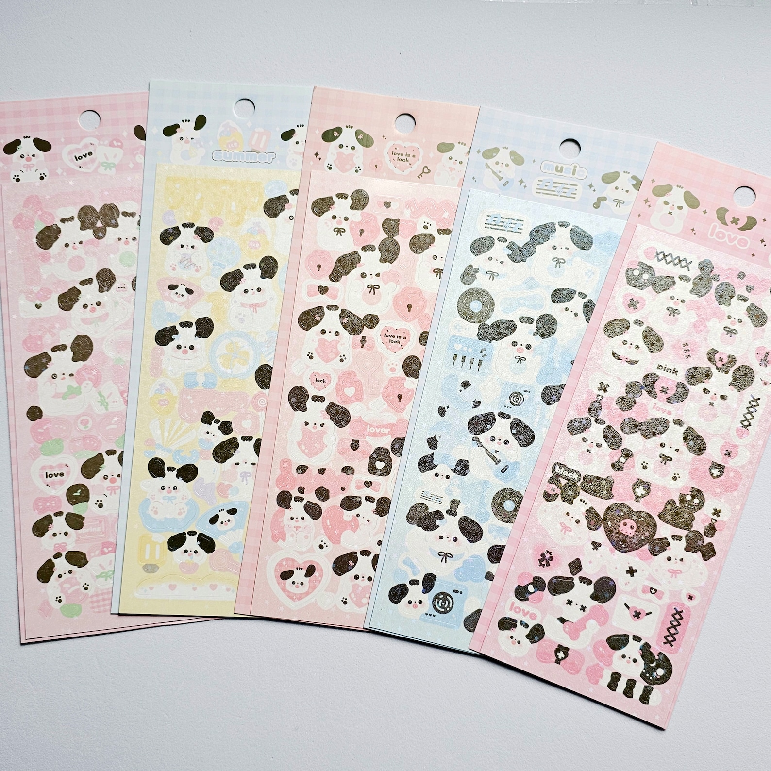 Kpop Polco Deco Stickers "kawaii Puppy" Sticker - 1 PC | Kawaii Cute ...