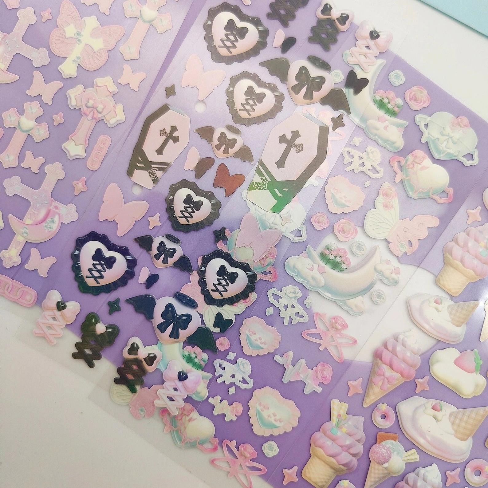 Kpop Polco Deco Stickers "cute Pink" - 1 PC | Kawaii Cute Kpop ...