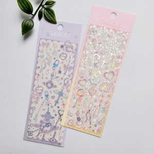 Kpop Polco Deco Stickers "galicici Charm" - 1 PC | Kawaii Cute Kpop ...