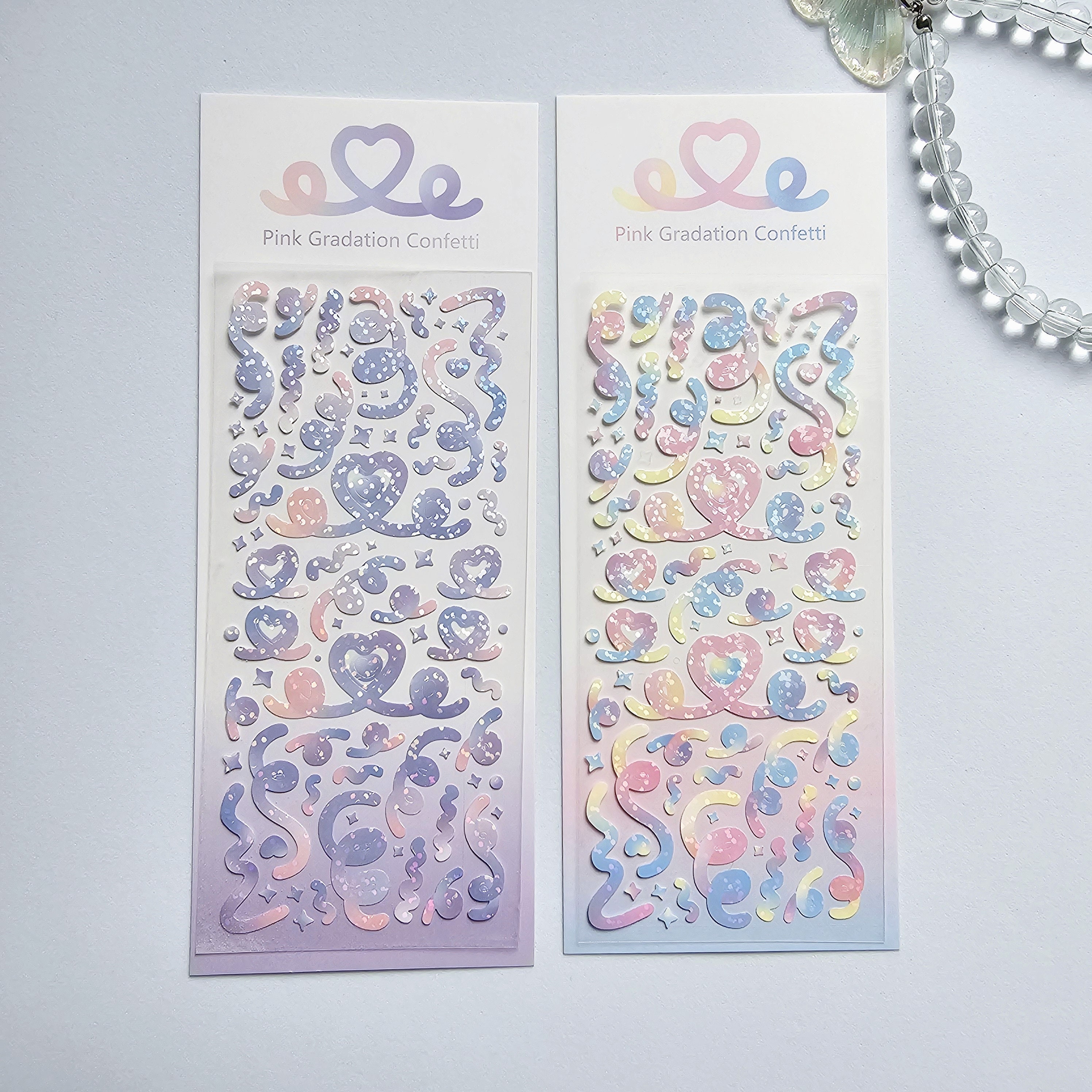 Kpop Polco Deco Stickers "gradation Confetti" - 1 PC | Kawaii Cute Kpop ...