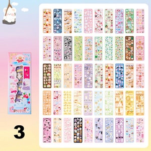 50 Pack Kawaii Stickers | Cute Kpop Toploader Decal Deco Polco Korean ...