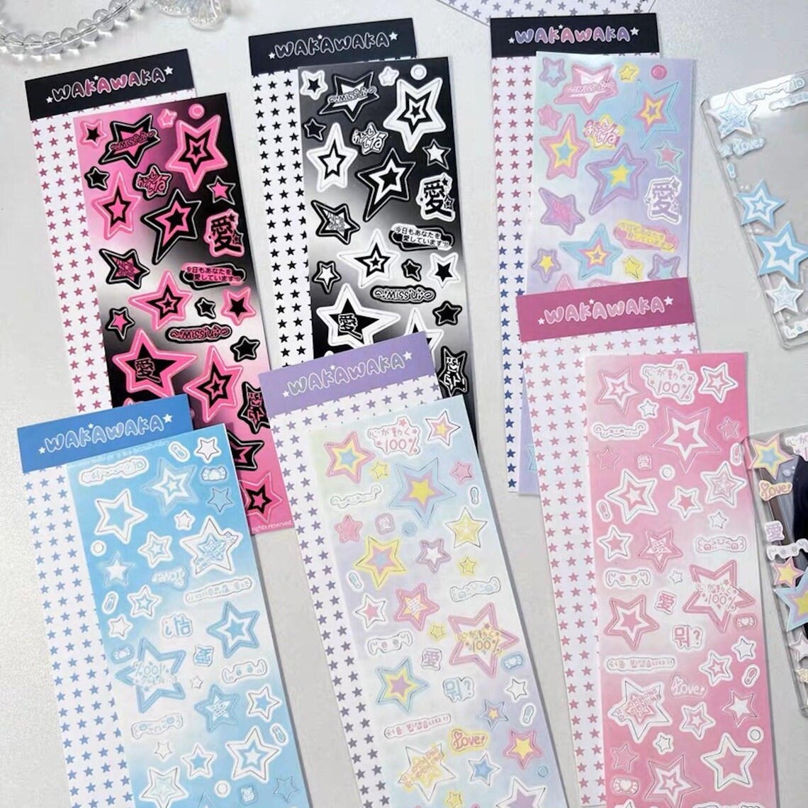 Kpop Polco Deco Stickers "superstar" - 1 PC | Kawaii Cute Kpop ...