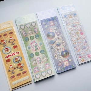 Kpop Polco Deco Stickers "bingsu" - 1 PC | Kawaii Cute Kpop Toploader ...