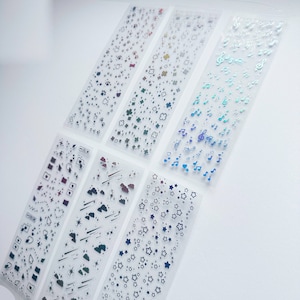 Kpop Polco Deco Stickers "silver Clear" Sticker - 1 PC | Kawaii Cute ...