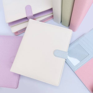 A5-album met macaron-glitter voor fotokaarten | boek verzamelen fotoalbumcollectie kpop-ruilkaarten journaling pvc zuurvrij