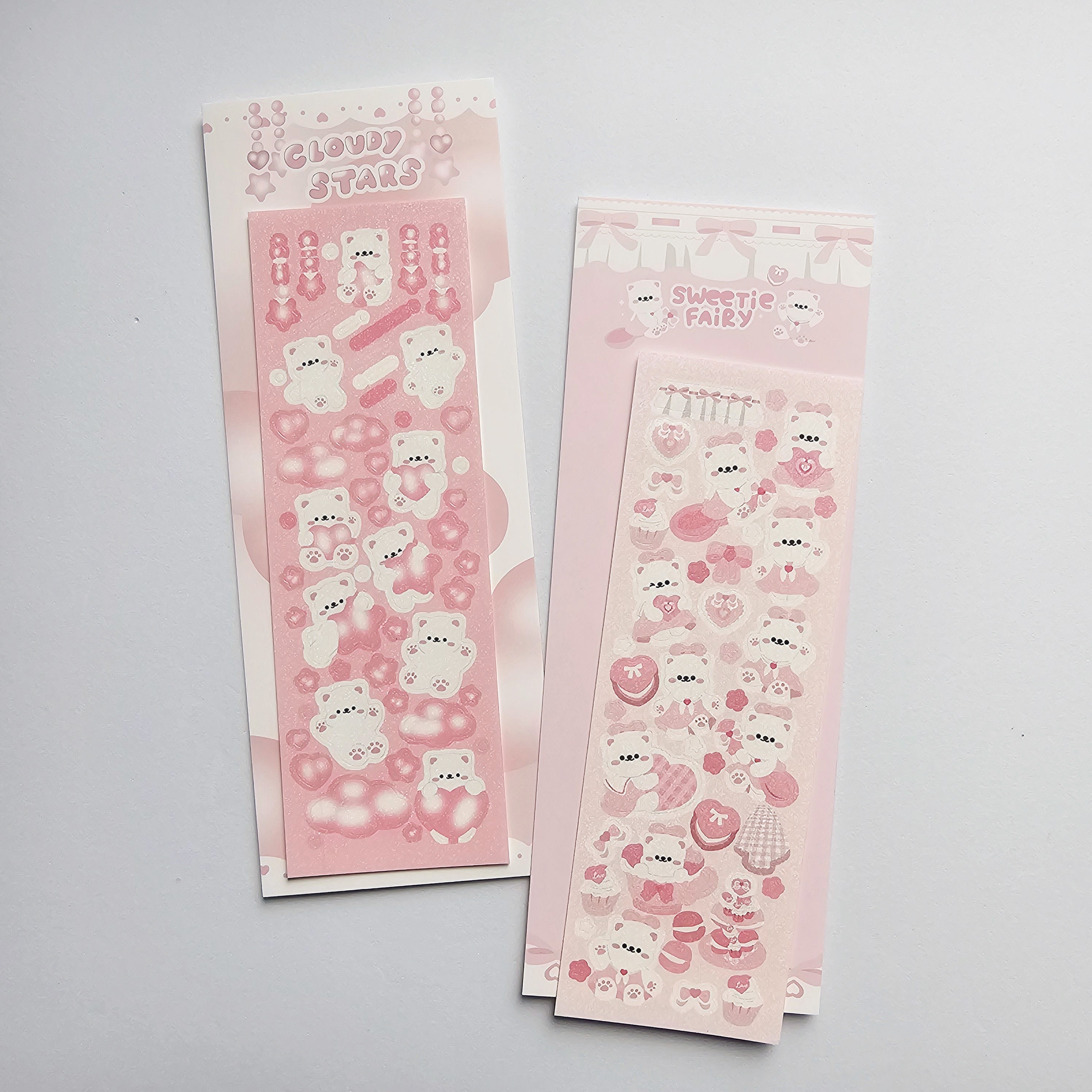 Kpop Polco Deco Stickers "pink Kitty" - 1 PC | Kawaii Cute Kpop ...