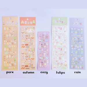 Kpop Polco Deco Stickers "mini Bears" - 1 PC | Kawaii Cute Kpop ...