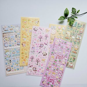 KPop Polco Deko-Aufkleber „Kätzchen“ – 1 Stück | kawaii süßer Kpop Toploader Aufkleber Deko Polco koreanisches Journaling Scrapbooking