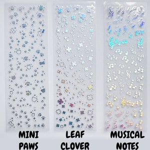 Kpop Polco Deco Stickers "silver Clear" Sticker - 1 PC | Kawaii Cute ...