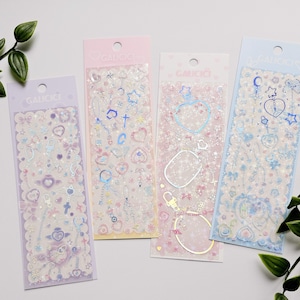 KPop Polco Deco Aufkleber ""Galicici Charm" - 1 Stück | kpop Toploader Aufkleber Deko polco koreanisches Journaling Scrapbooking