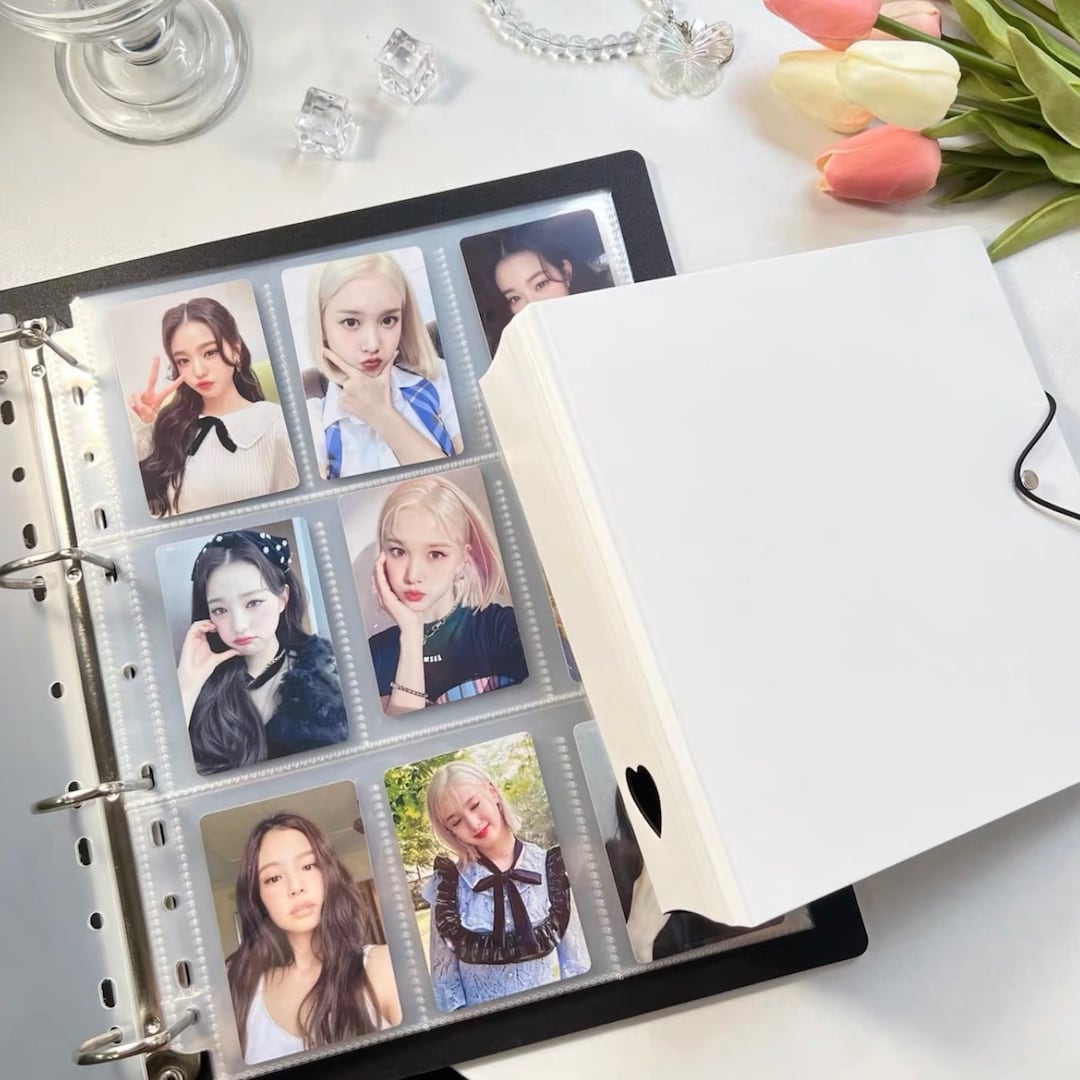 Minimalist Photocard Binder Kpop Collecting Collection Pvc Free Binder