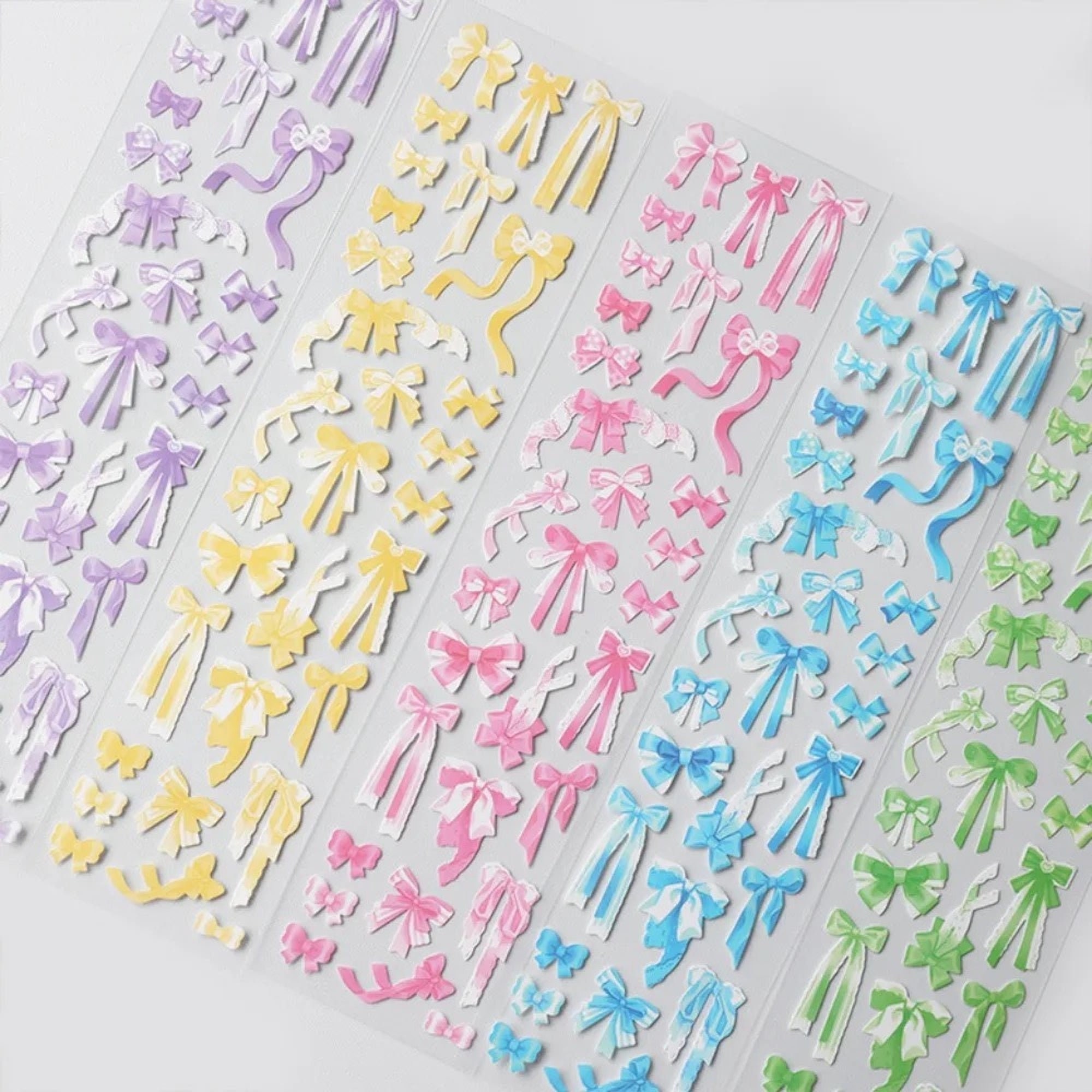 Kpop Polco Deco Stickers "galici Ribbon" - 1 PC | Kawaii Cute Kpop ...