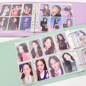 lomo card binder Amazon.com: Cute Photocard Binder Cartoon 400 Pockets Photocard Holder Book  with Sleeves Photo Album for Lomo Cards : Home & Kitchen main image 0