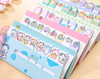 Cute Animals Sticky Notes Flags