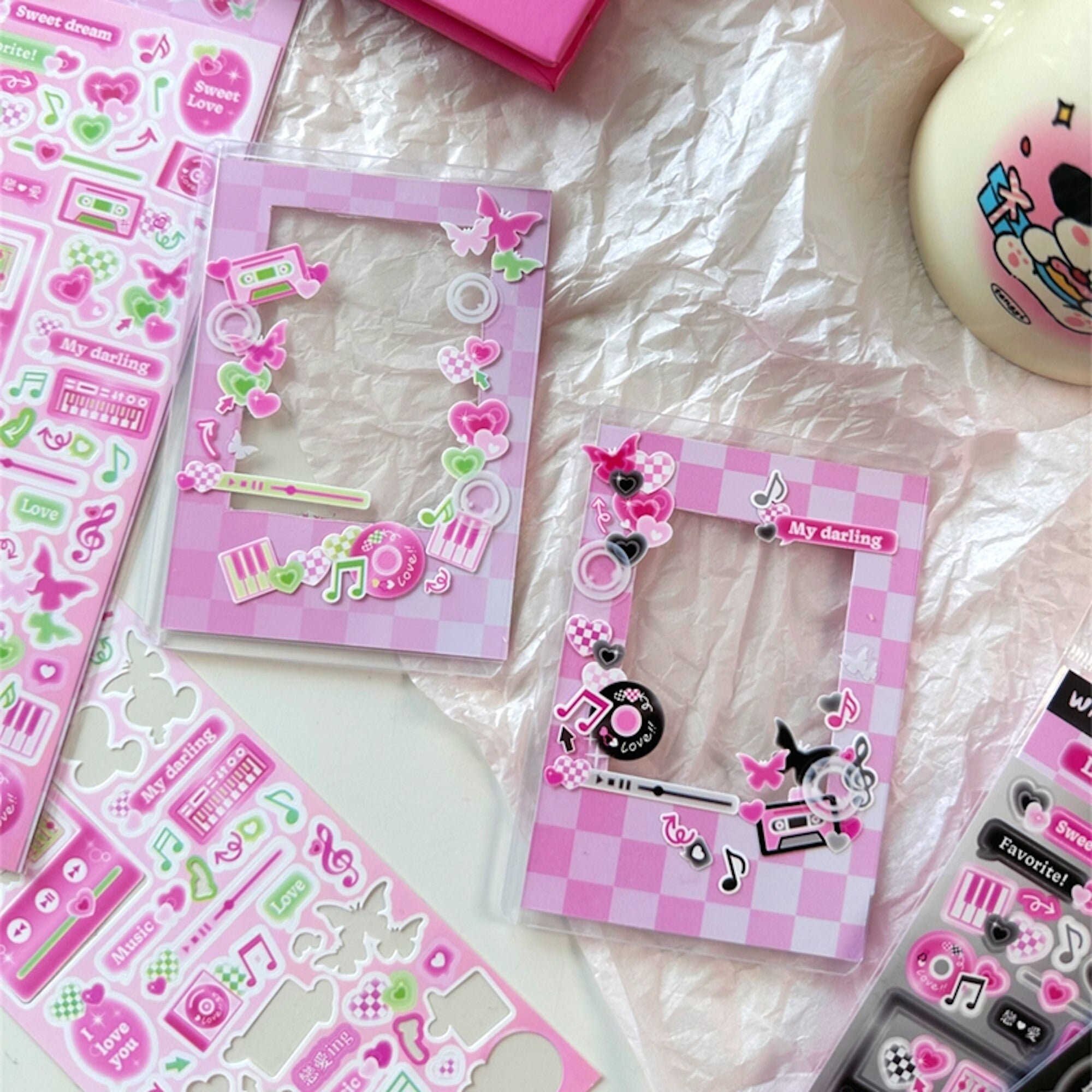 Kpop Polco Deco Stickers "love Song" - 1 PC | Kawaii Cute Kpop ...