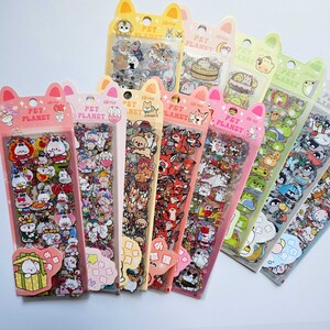10 Pack PET PVC Stickers | Kawaii Cute Kpop Toploader Decal Deco Polco ...
