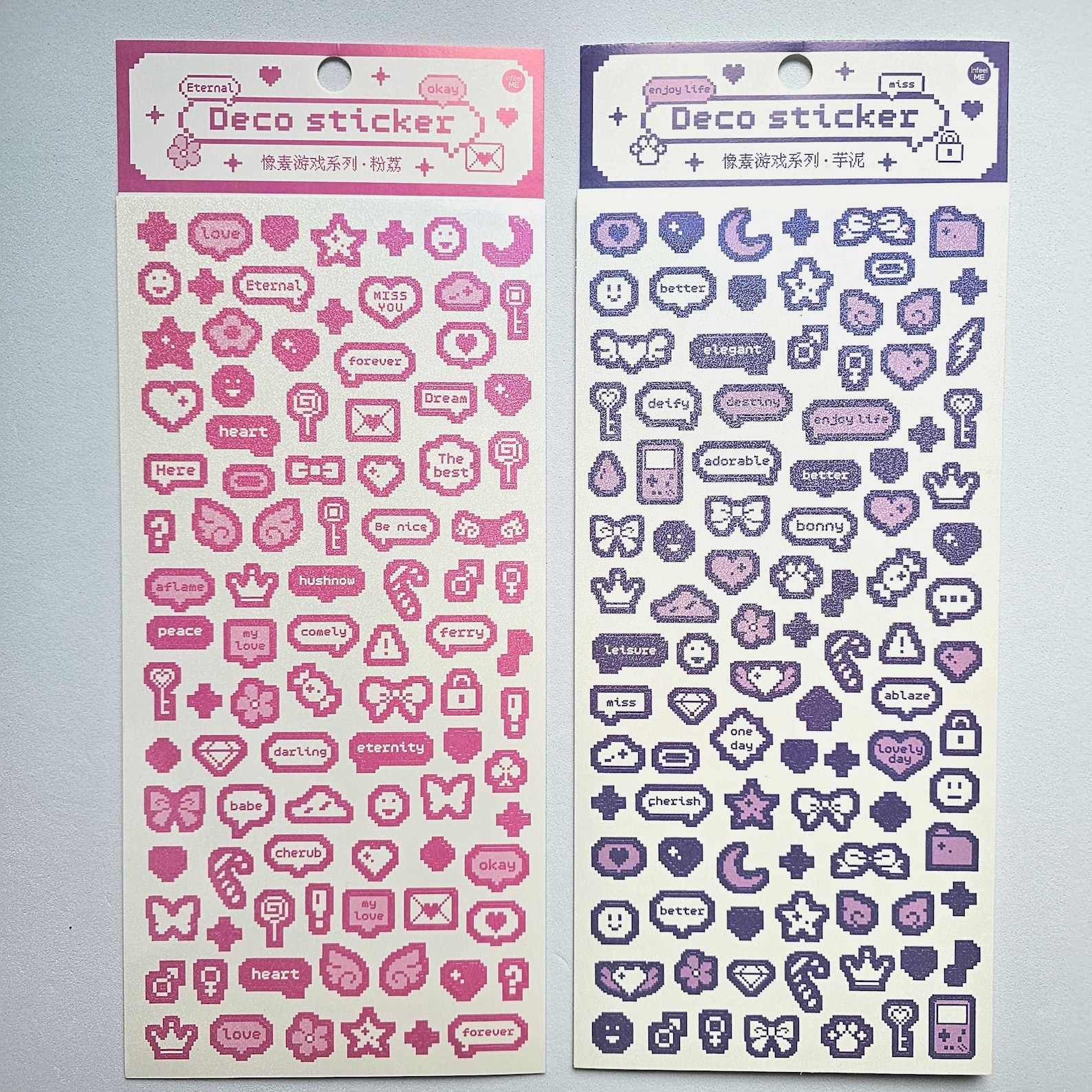 Kpop Polco Deco Stickers "pixel" - 1 PC | Kawaii Cute Kpop Toploader ...
