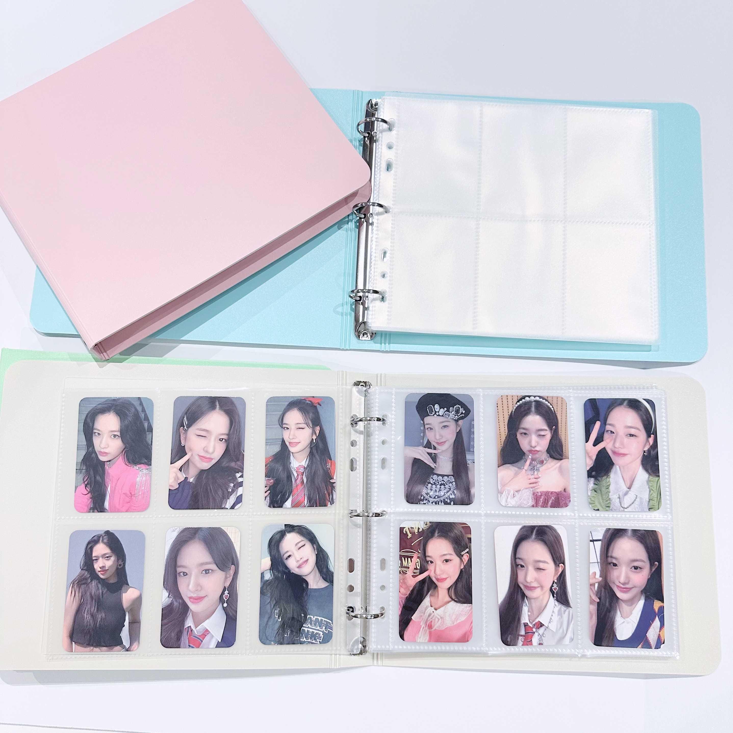 6 Pocket Wide Photocard Binder | Collect Book Photo Album Collection Kpop  Trading Cards Journaling Pvc Acid Free - Etsy