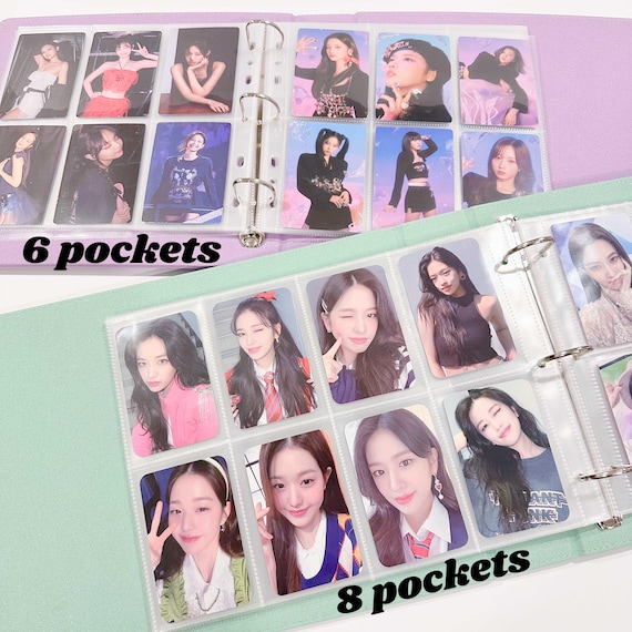 Wide Moonlight Photocard Binder | Kpop | Collect Book Photo Album  Collection Kpop Trading Cards Journaling Pvc Acid Free - Etsy